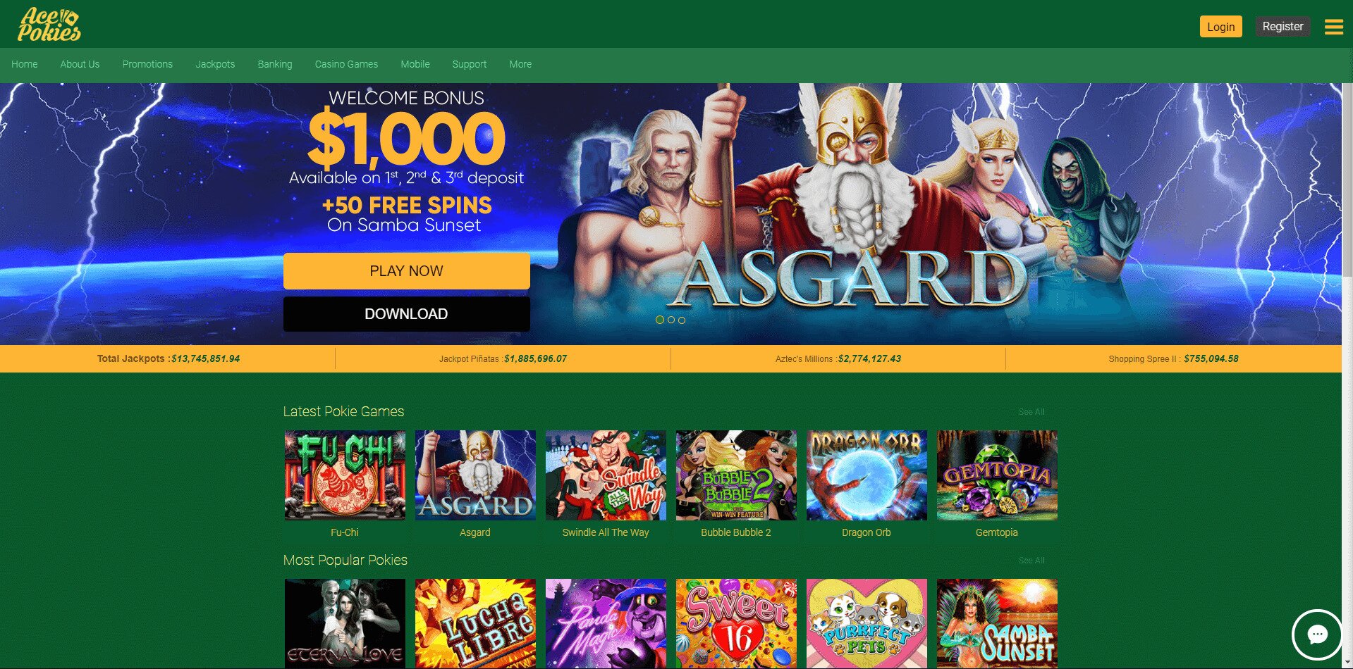 Ace Pokies Casino