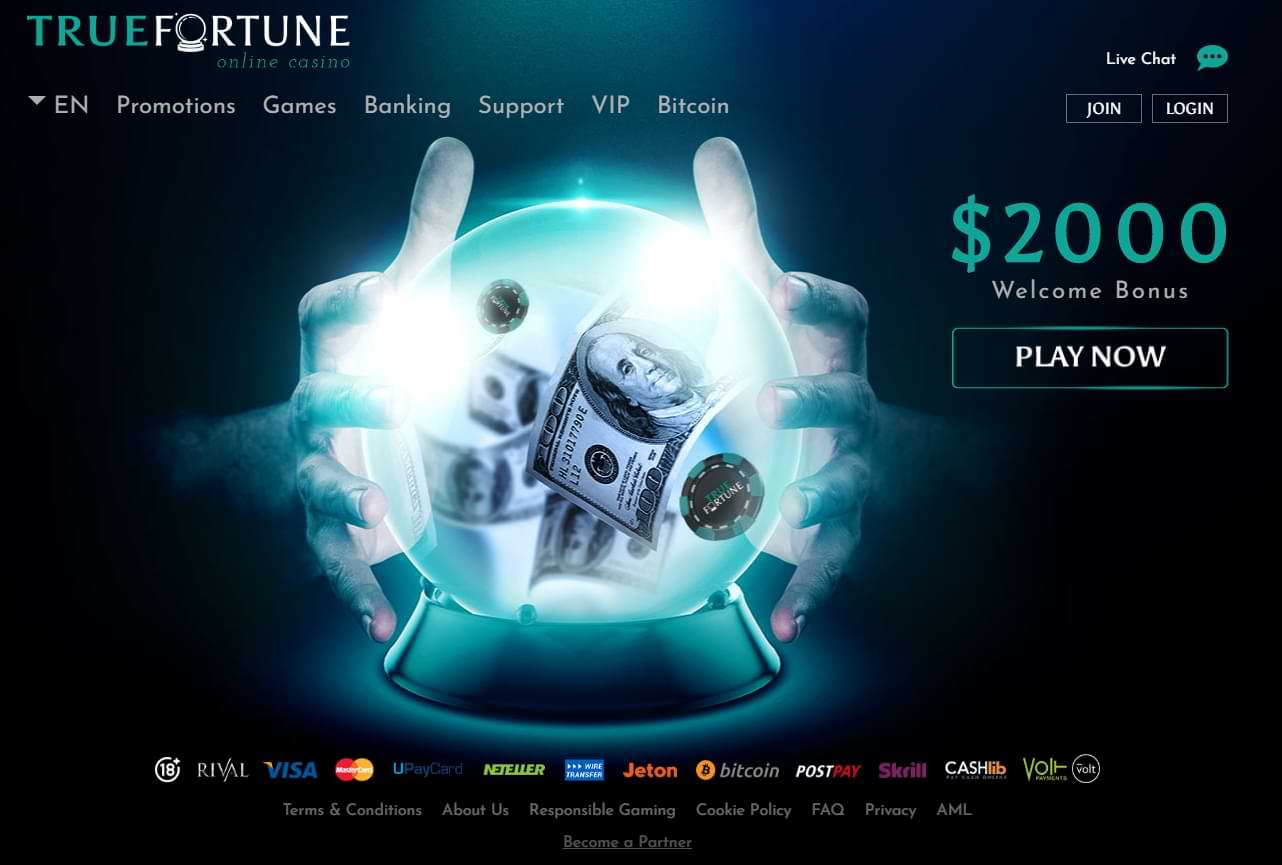 No Deposit Codes For True Fortune Casino
