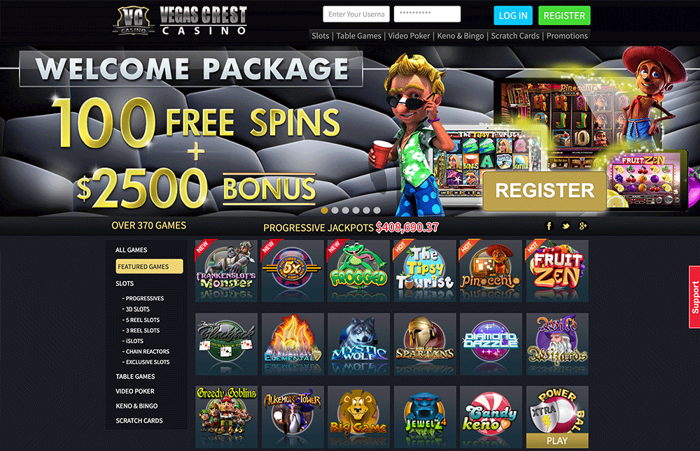Vegas Crest Casino