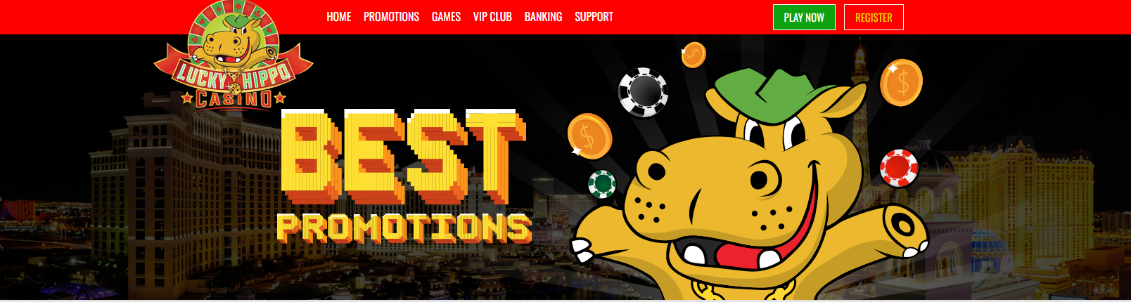 Lucky Hippo Casino Free Chip
