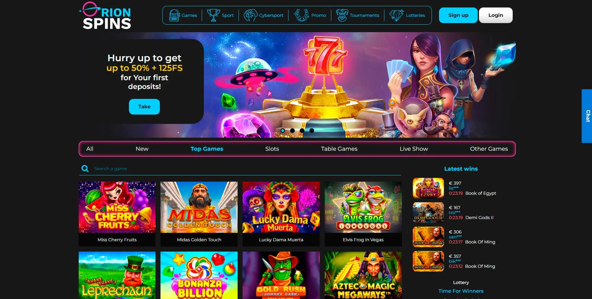 Orion Spins Casino