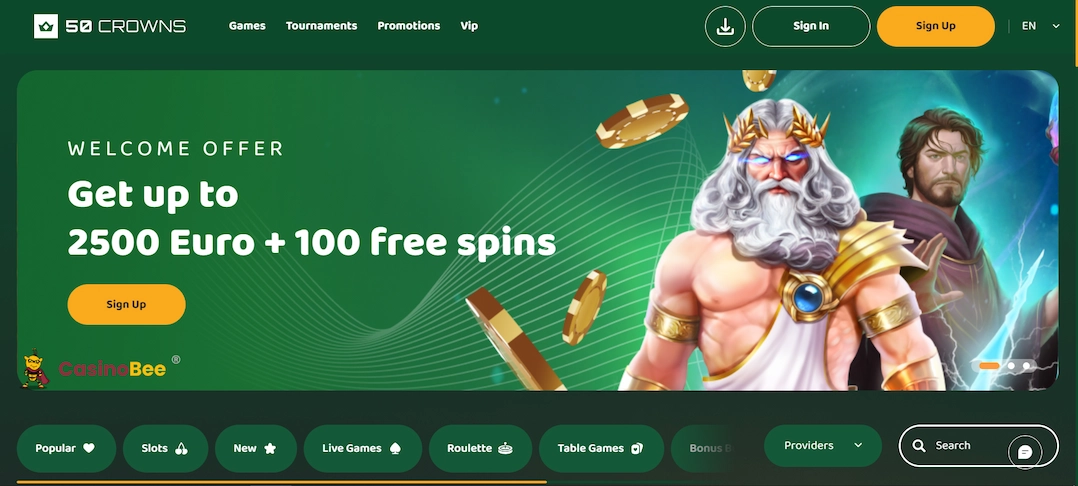 50 Crowns Casino